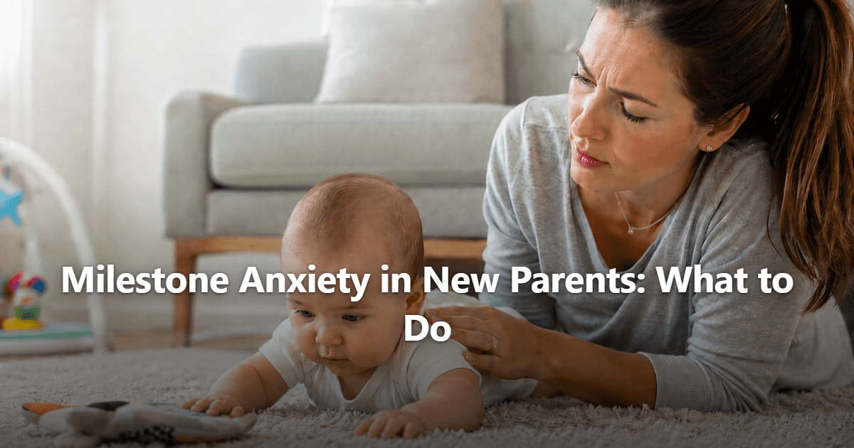 Milestone Anxiety in New Parents: What to Do
