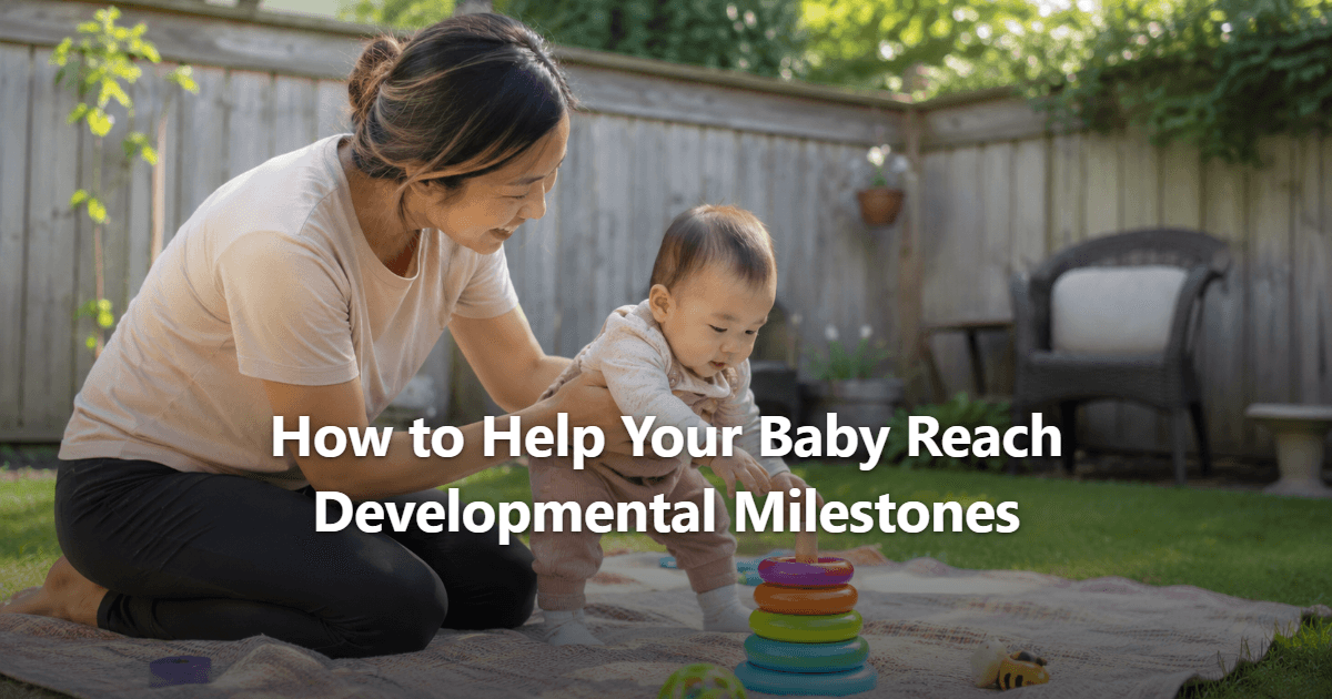 How to Help Your Baby Reach Developmental Milestones