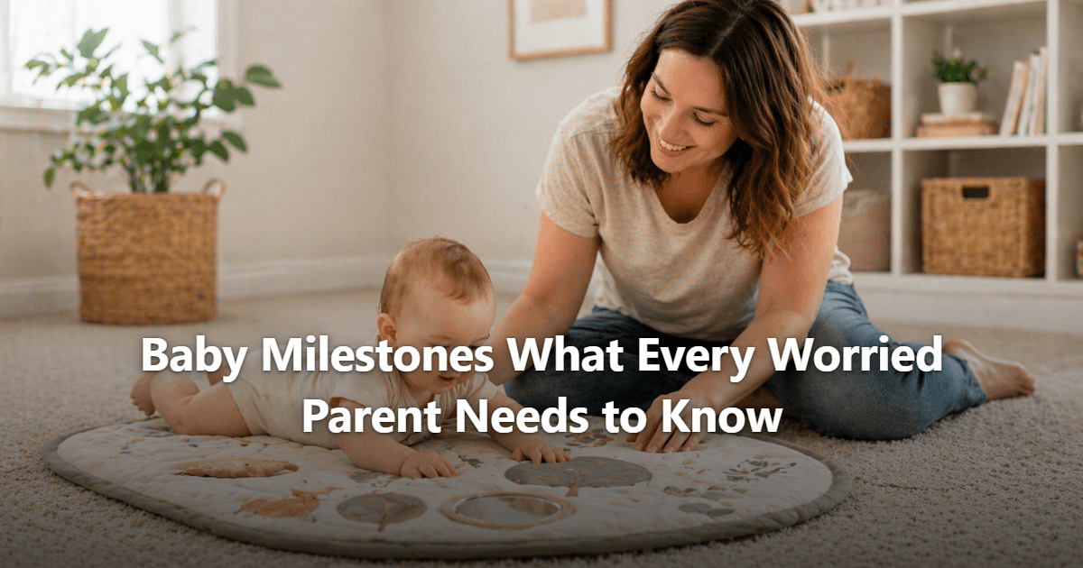 Baby Milestones: What Every Worried Parent Needs to Know