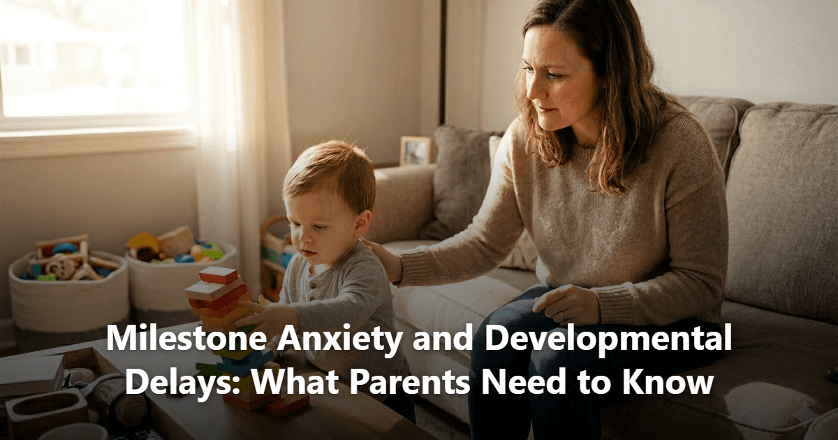 Milestone Anxiety and Developmental Delays: What Parents Need to Know